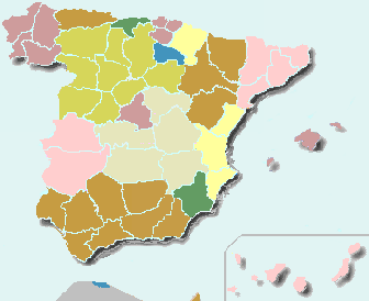 Mapa de Espaï¿½a